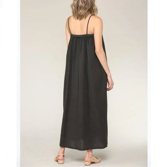 Filosofia cotton gauze midi dress - Picture 4 of 14